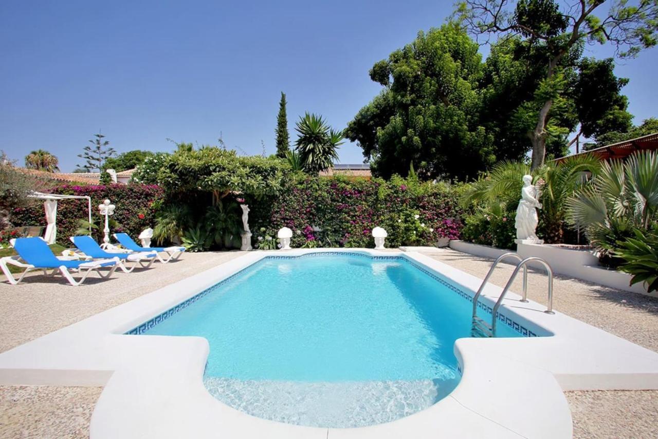 Exclusive Villa Las Palmeras Puerto Banus With Heated Private Swimming Pool, Marbella, Spain Extérieur photo