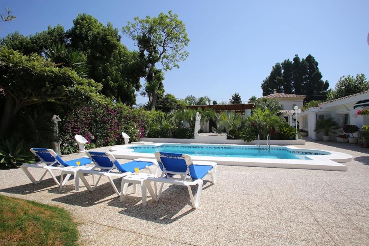 Exclusive Villa Las Palmeras Puerto Banus With Heated Private Swimming Pool, Marbella, Spain Extérieur photo